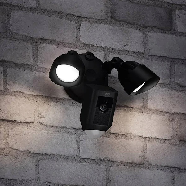 Ring Floodlight Camera (Black)