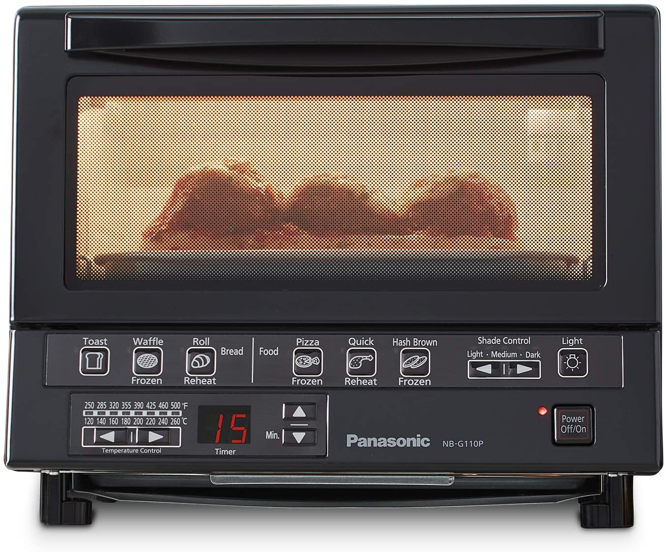 Panasonic NB-G110P-K FlashXpress Toaster Oven - Black