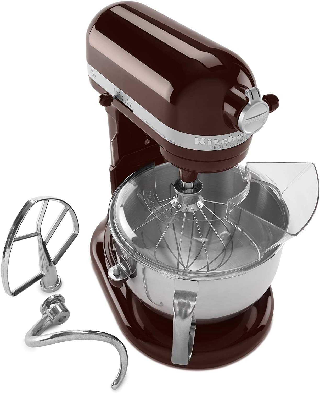 KitchenAid KP26M1XES 6 Qt. Professional 600 Series Bowl-Lift Stand Mixer - Espresso