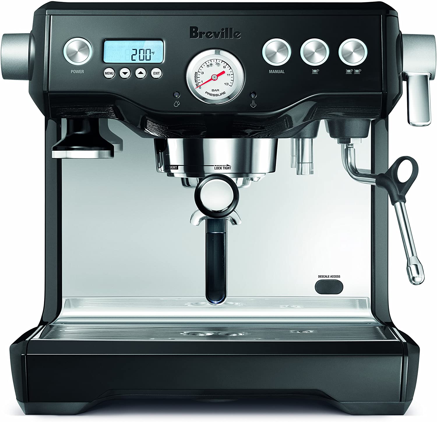 Breville BES920BSXL Dual Boiler Espresso Machine, Black Sesame