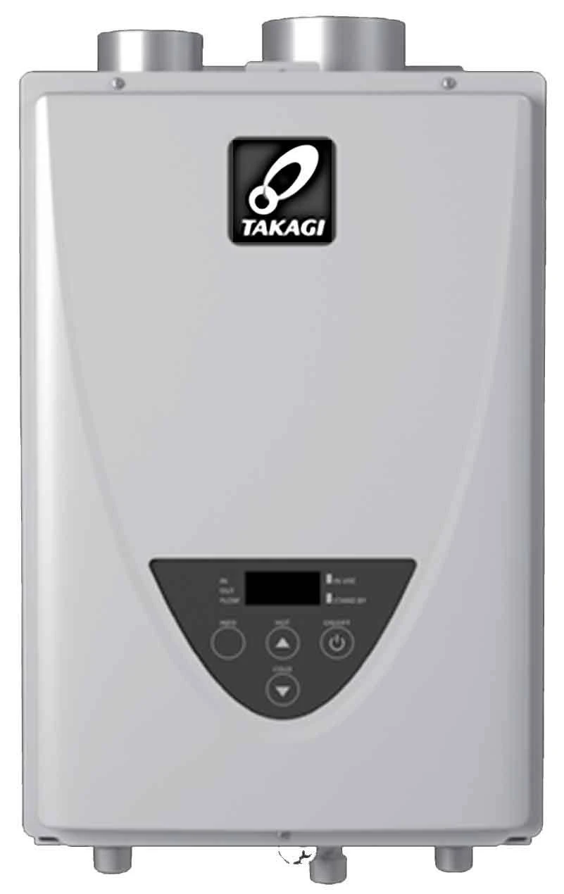 Takagi TK-110U Indoor/Outdoor NG/LP UltraLow NOx Tankless Water Heater