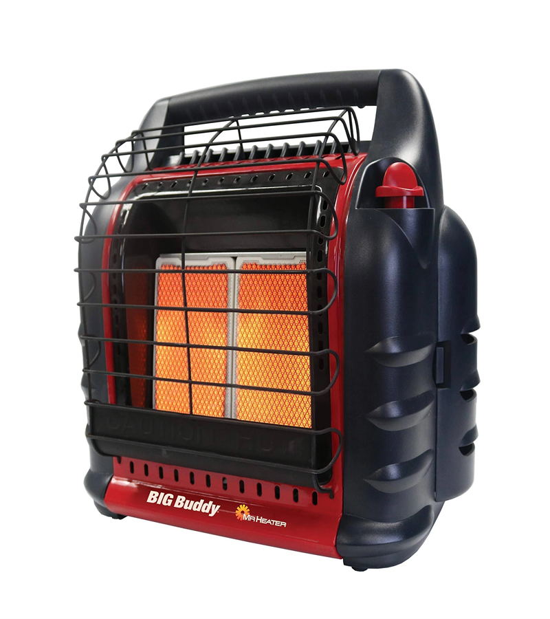 Mr. Heater 4,000 to 18,000 BTU 3 Setting Big Buddy Portable LP Gas Heater Unit