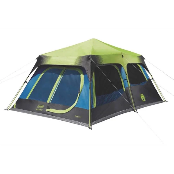 Coleman 10-Person Dark Room Instant Cabin Tent with Rainfly