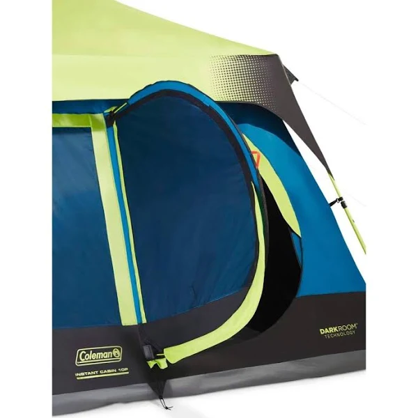 Coleman 10-Person Dark Room Instant Cabin Tent with Rainfly