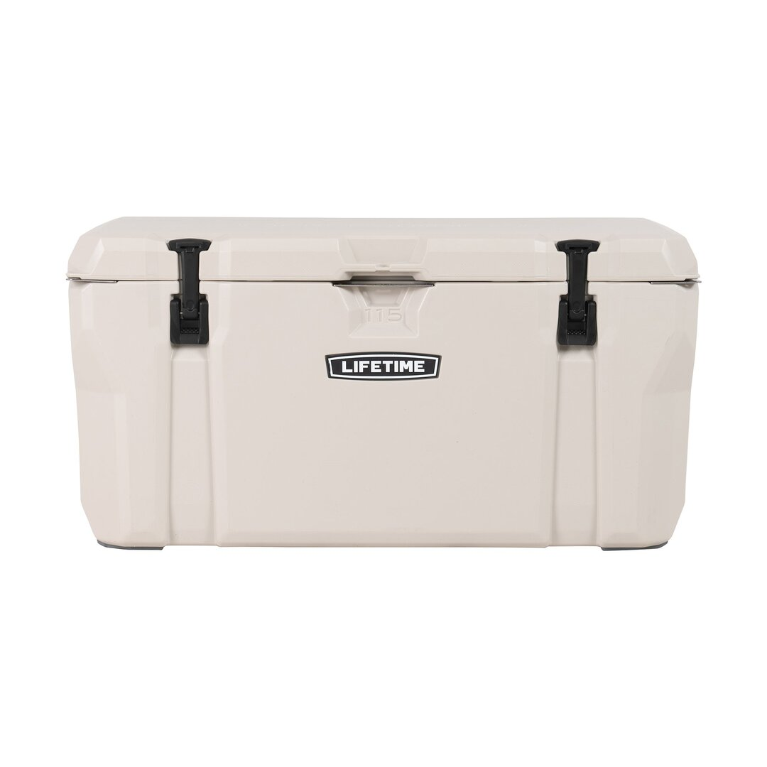 Lifetime 115 Qt. Hard Sided Chest Cooler, Beige, Adult Unisex