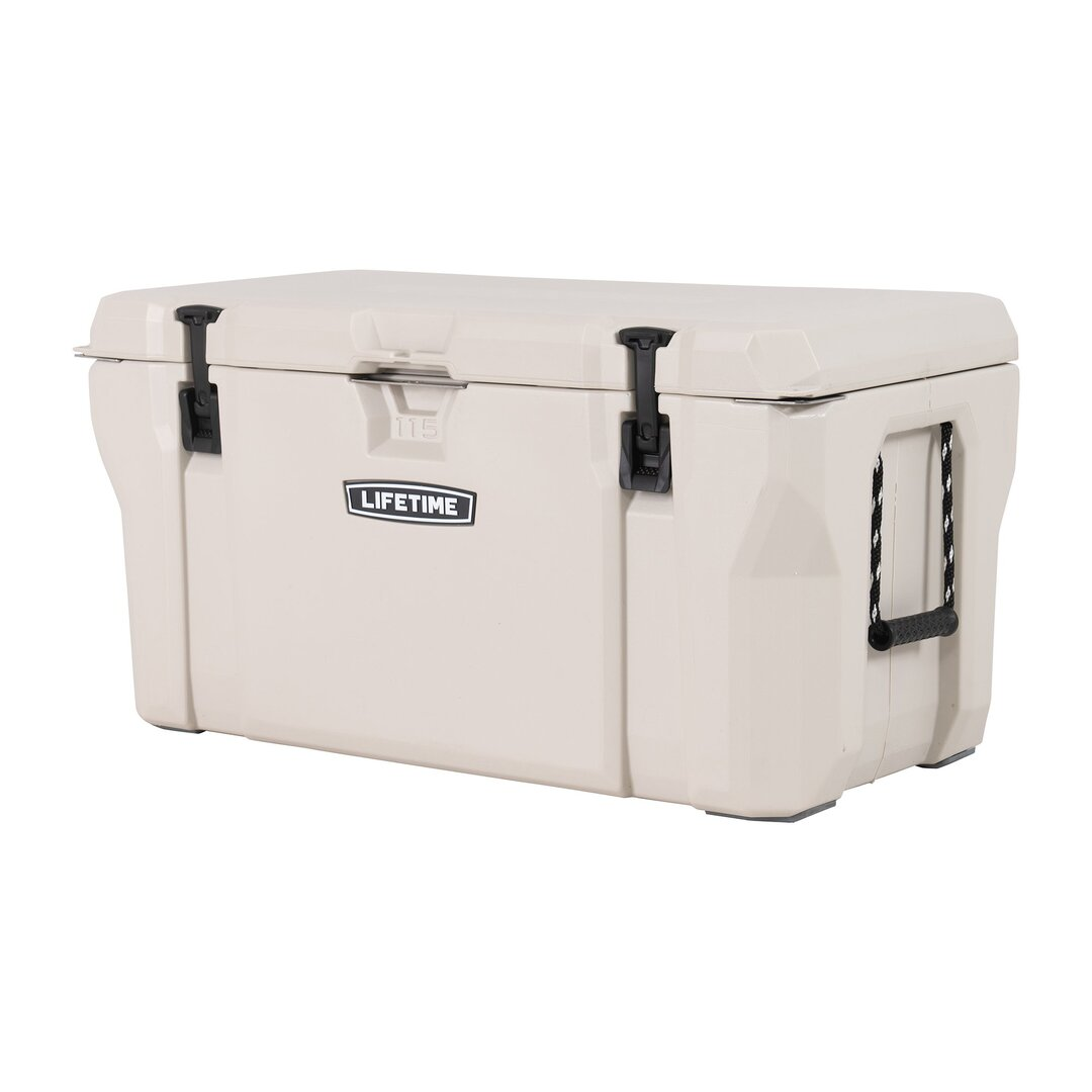 Lifetime 115 Qt. Hard Sided Chest Cooler, Beige, Adult Unisex