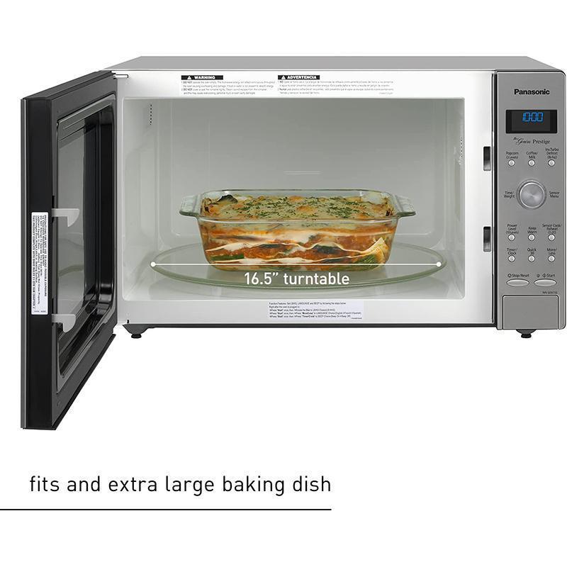 Panasonic Oven with Cyclonic Wave Inverter Technology Countertop Microwave