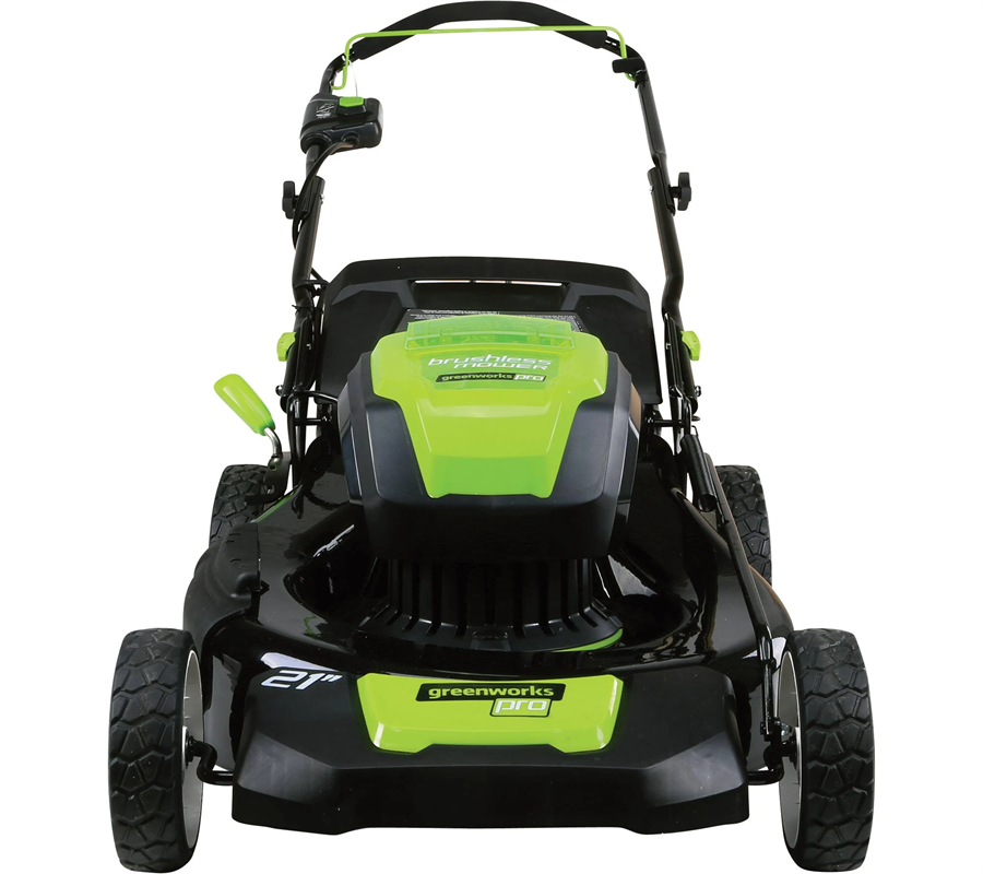 Greenworks GLM801602 Pro 21 3-In-1 Lawn Mower - 80 V