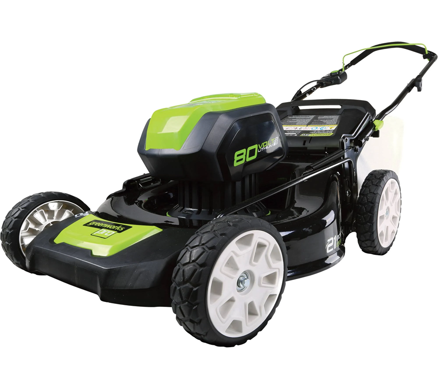 Greenworks GLM801602 Pro 21 3-In-1 Lawn Mower - 80 V