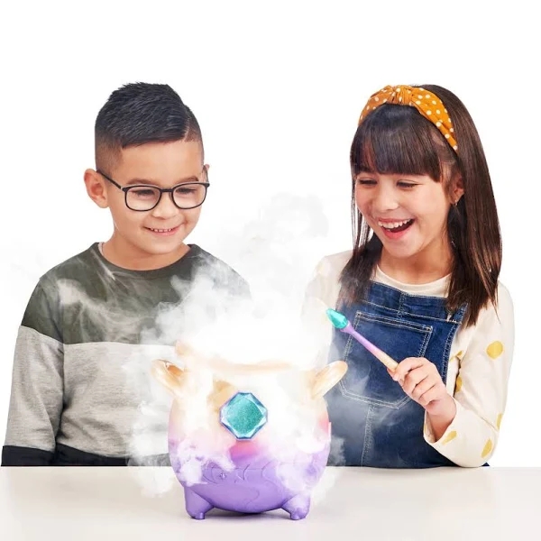 Magic Mixies Blue Interactive Plush Toy Magical Misting Cauldron