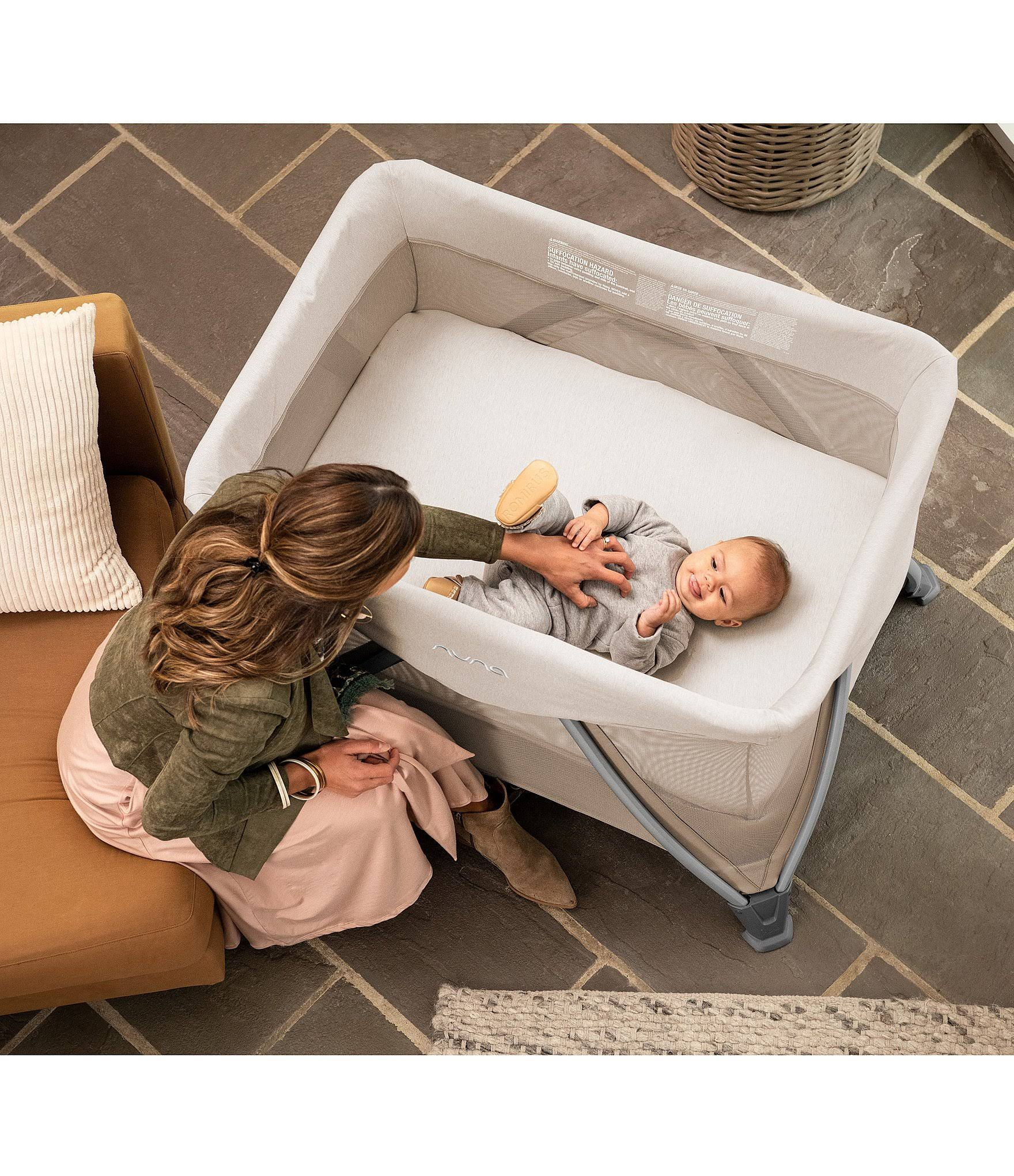 Nuna Sena Aire Travel Crib, Champagne