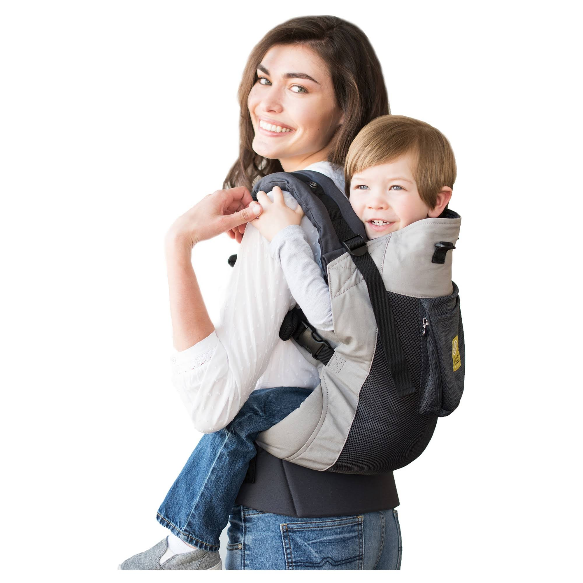 Lillebaby Carryon Airflow Toddler Carrier | Charcoal & Silver