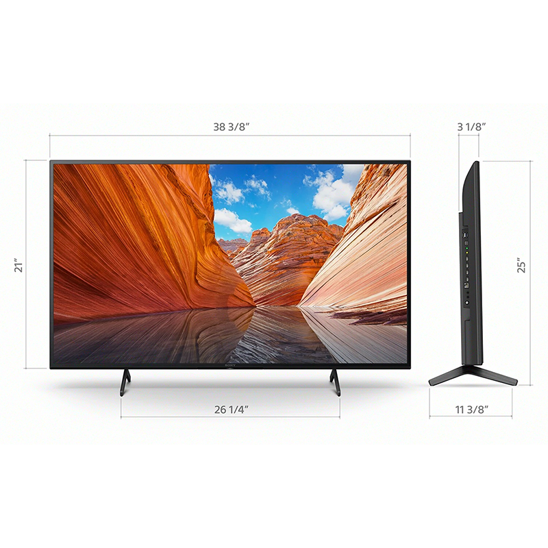 Sony X80J 4K HDR LED smart Google TV KD43X80J