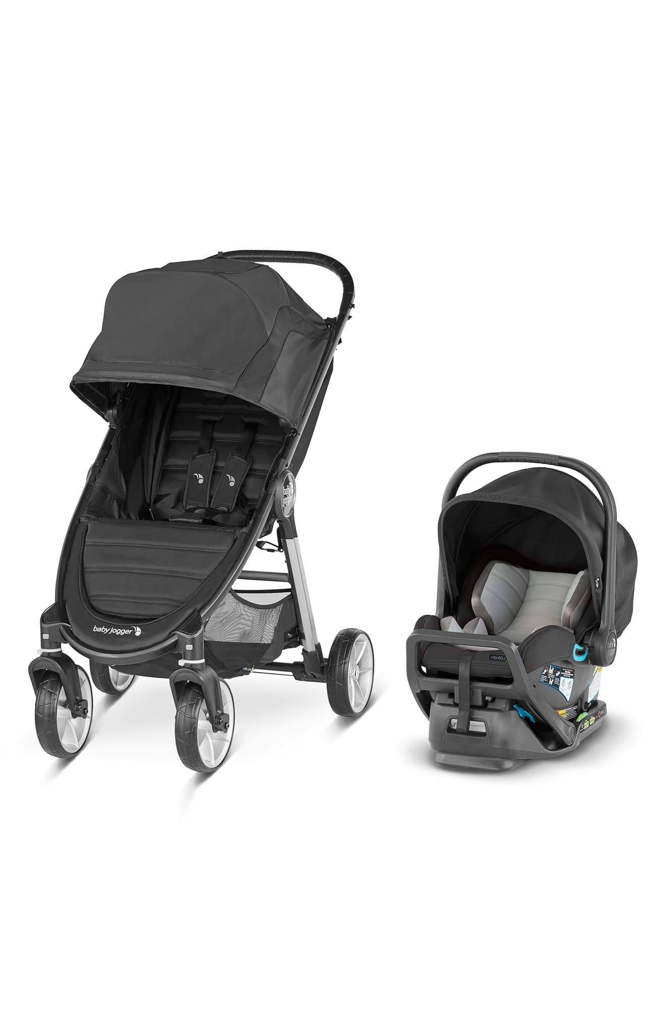 Baby Jogger City Mini 2  C 4 Wheel City Go Travel System Jet