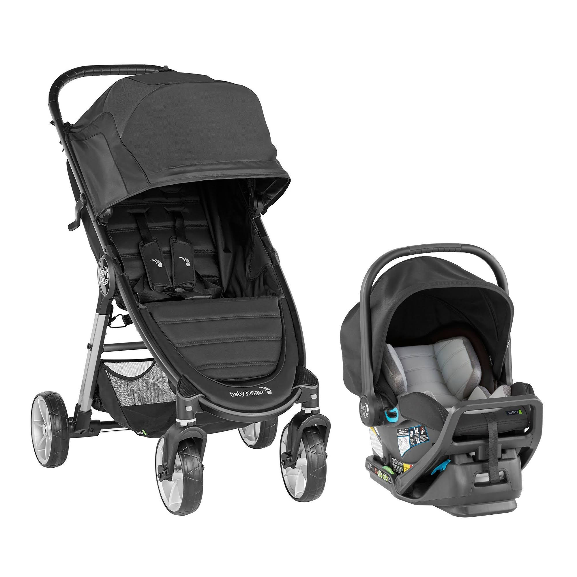 Baby Jogger City Mini 2  C 4 Wheel City Go Travel System Jet