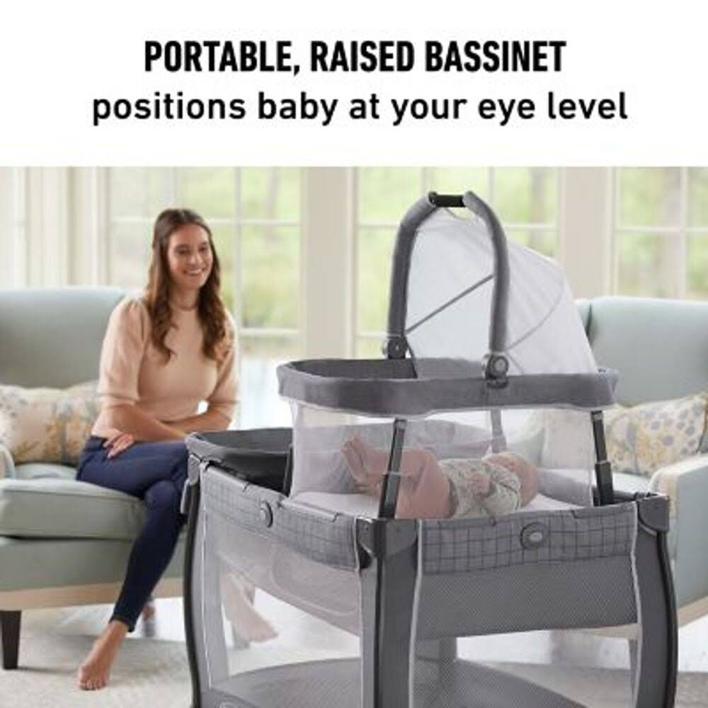 Graco Pack & #8216;N Play Day2Dream Travel Playard Bassinet in Rainier