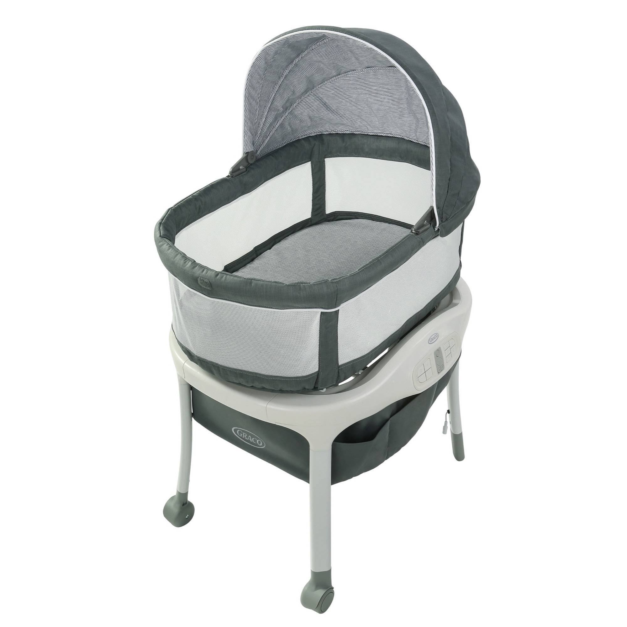 Graco Ellison Sense2Snooze Bassinet with Cry Detection Technology