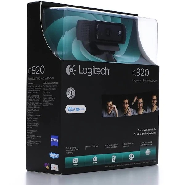 Logitech HD Pro C920 Webcam - USB 2.0