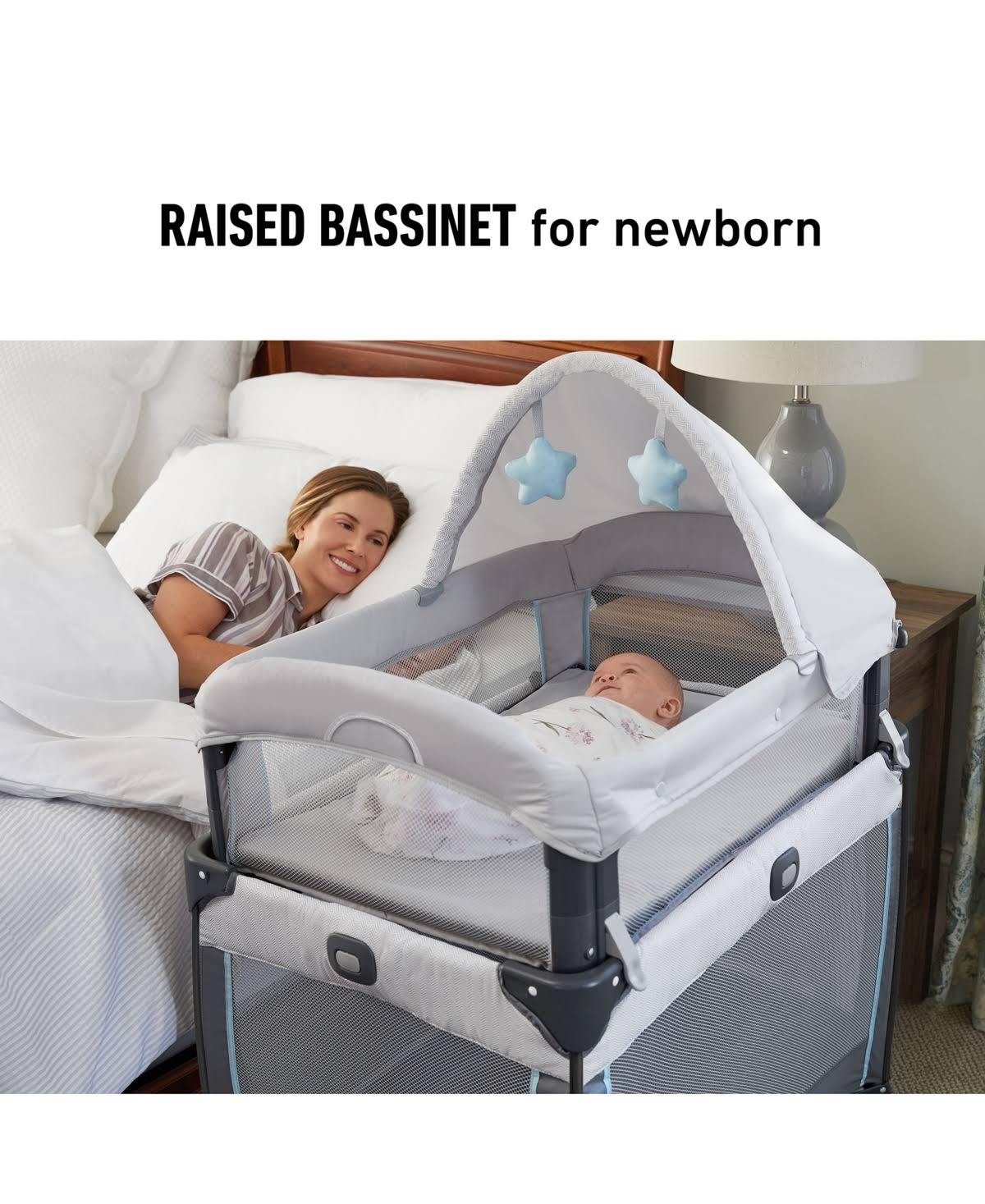 Graco ¨C My View 4-in-1 Bassinet, Derby