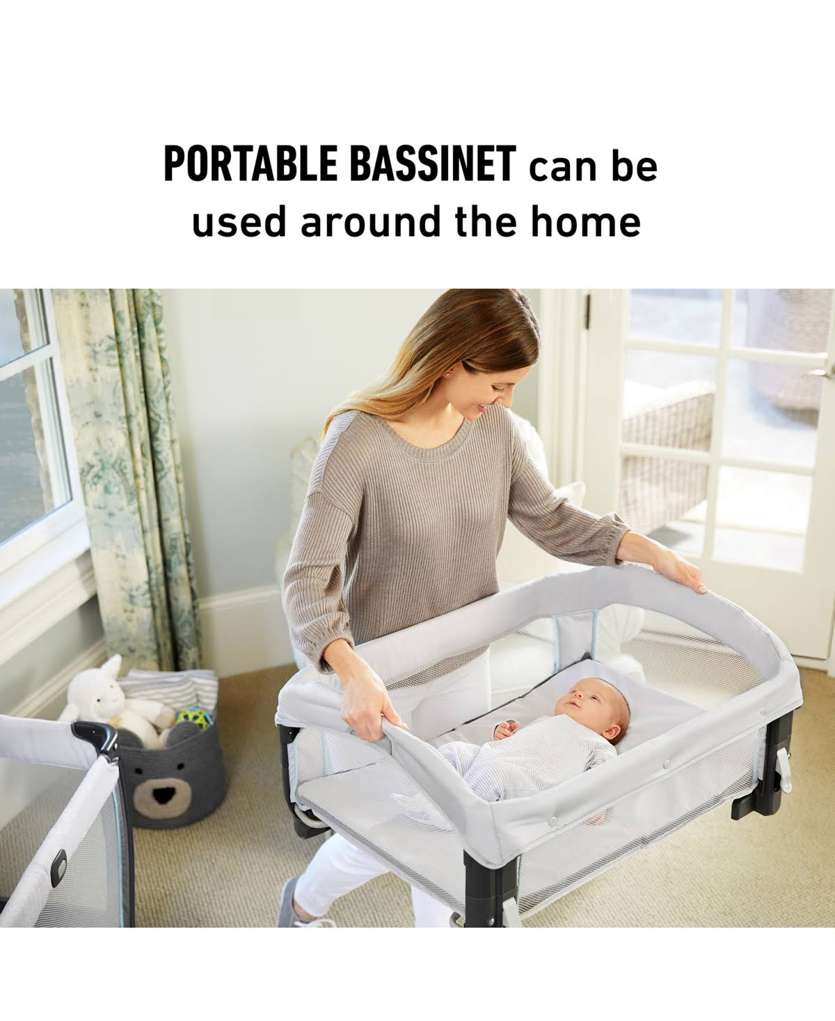 Graco ¨C My View 4-in-1 Bassinet, Derby