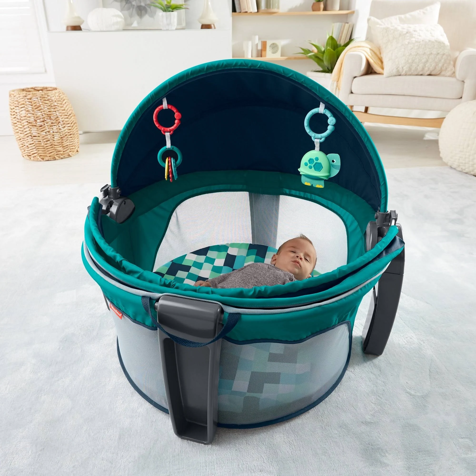 Fisher-Price On-The-Go Baby Dome/AQUA