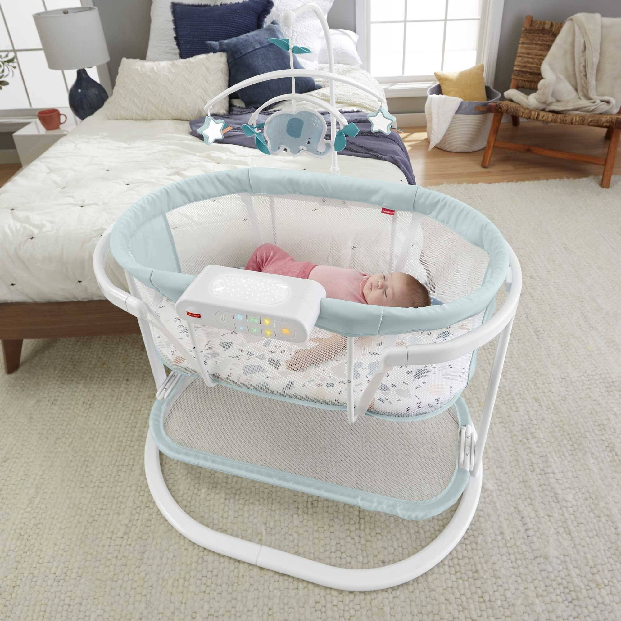 Fisher Price Soothing Motions Bassinet ¨C Pacific Pebble