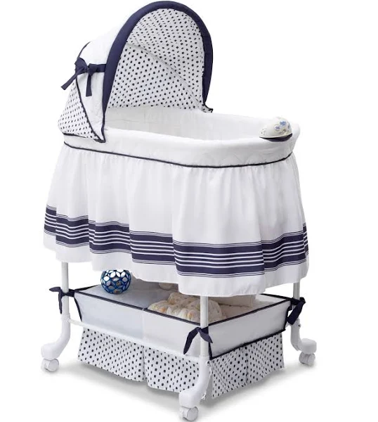 Delta Children Marina Smooth Glide Bassinet