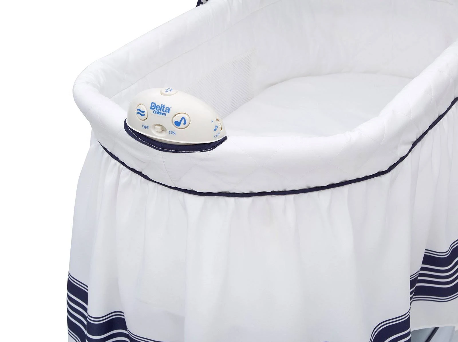 Delta Children Marina Smooth Glide Bassinet