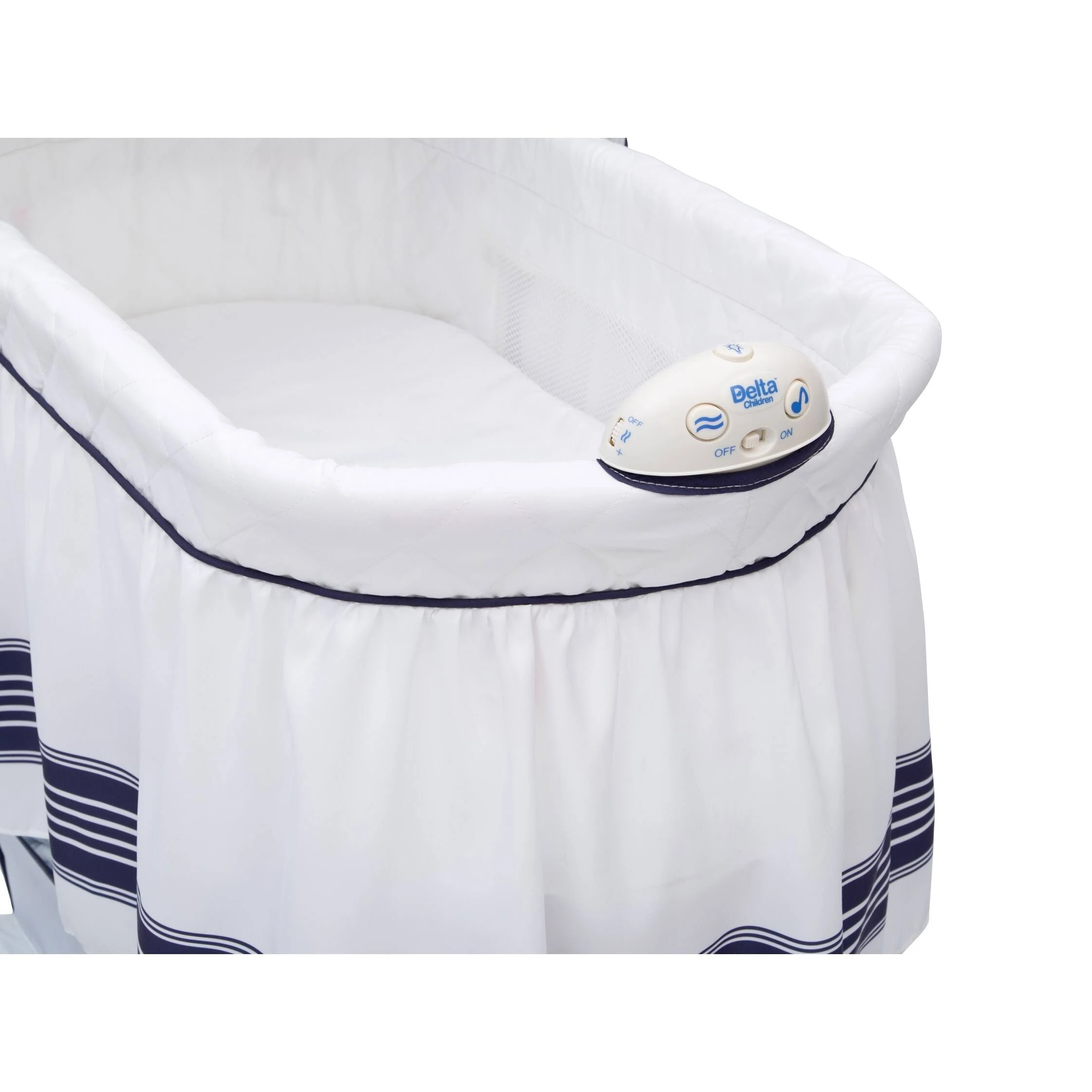 Delta Children Marina Smooth Glide Bassinet