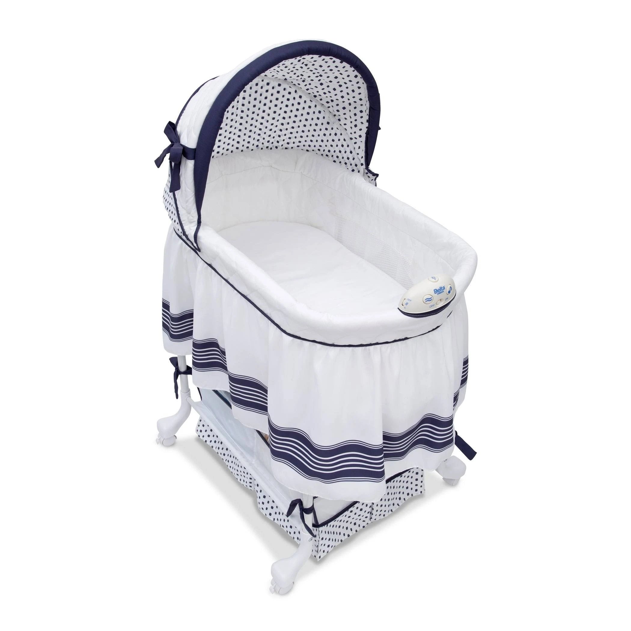 Delta Children Marina Smooth Glide Bassinet