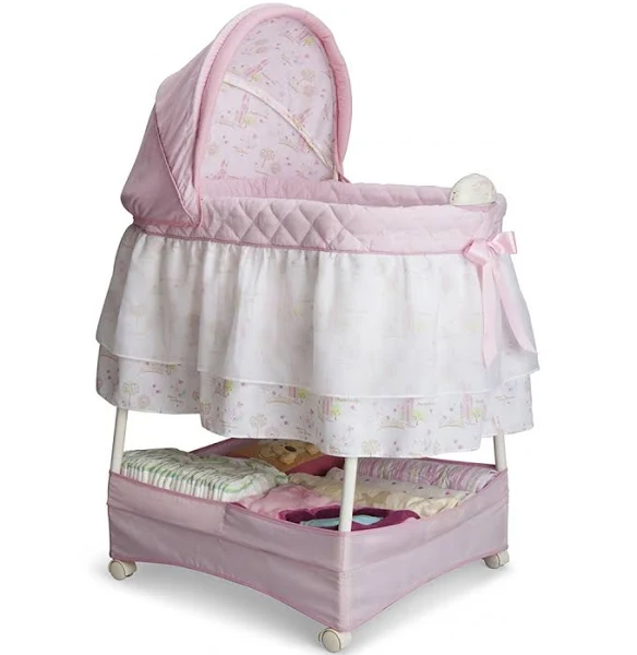 Delta Children Gliding Bassinet, Disney Princess