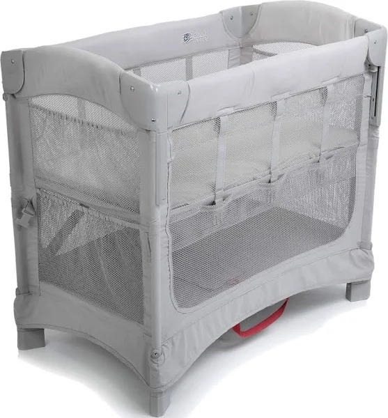 Arm¡¯s Reach Mini 2-in-1 Co-Sleeper Bassinet, Grey