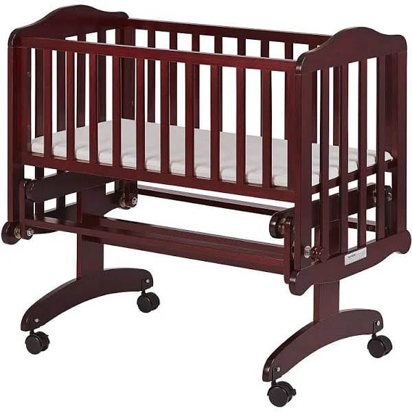 Dream On Me Lullaby Cradle Glider, Espresso