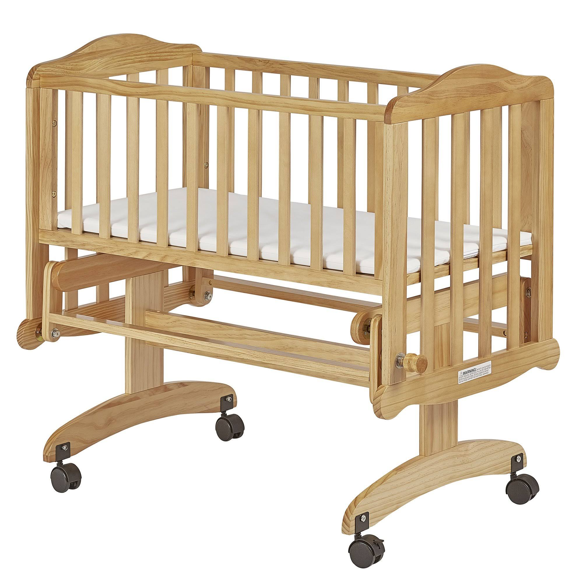 Dream on Me Lullaby Cradle Glider (Natural)