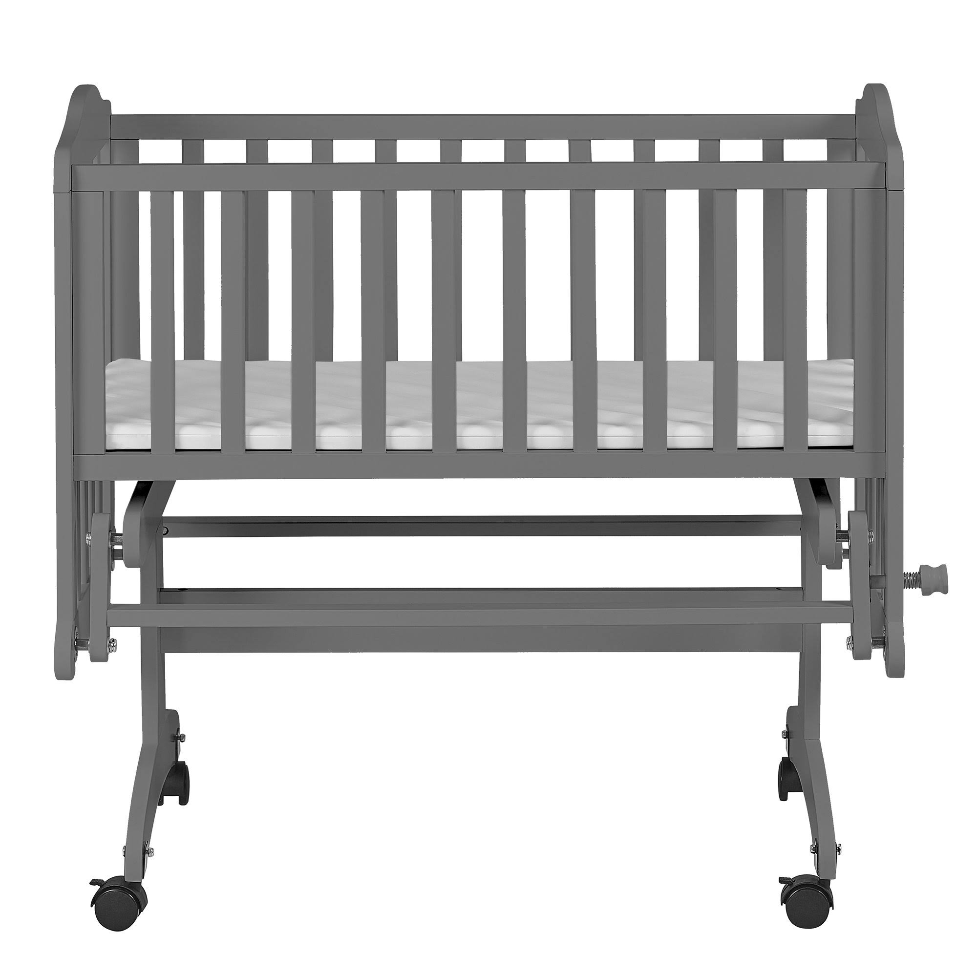 Dream on Me Lullaby Cradle Glider ¨C Steel Grey