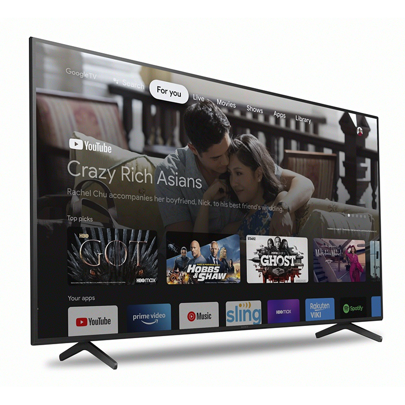 Sony X80J 4K HDR LED smart Google TV KD55X80J