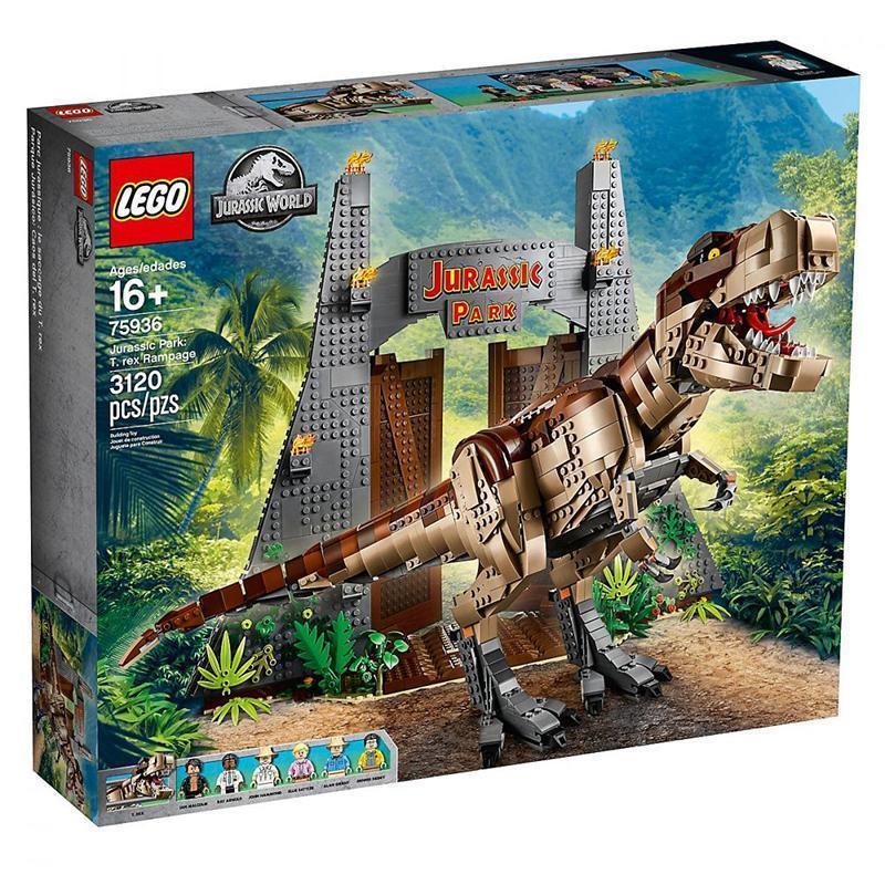 LEGO Jurassic World 75936 Jurassic Park Trex Rampage