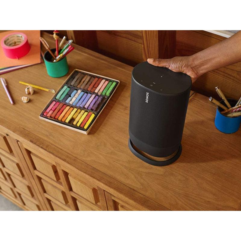 Sonos Move - Battery-powered Smart Speaker, Wi-Fi and Bluetooth with Alexa built-in