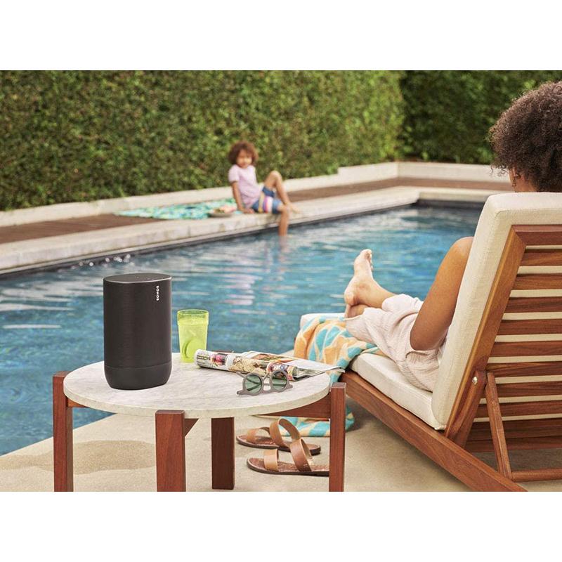 Sonos Move - Battery-powered Smart Speaker, Wi-Fi and Bluetooth with Alexa built-in