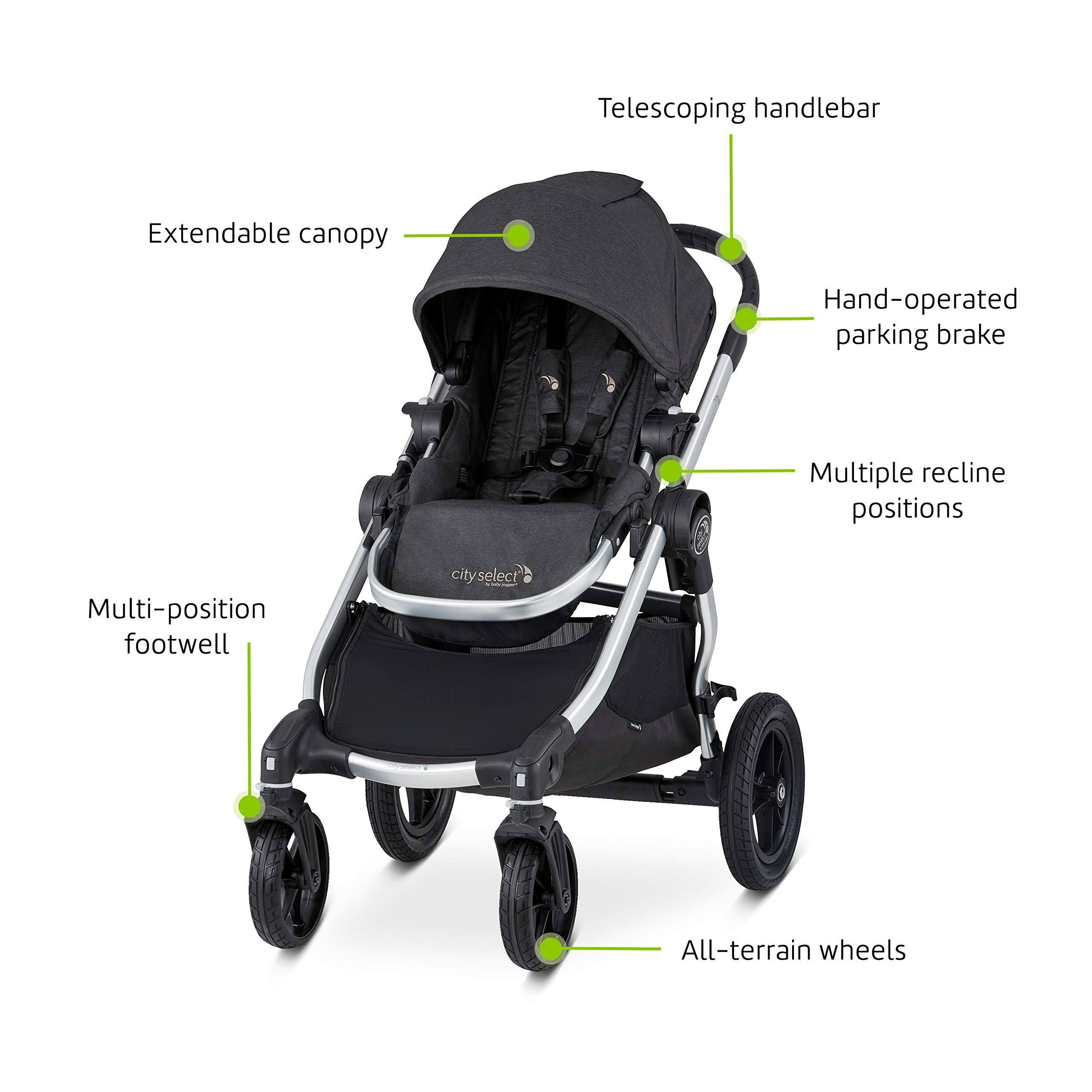 Baby Jogger City Select Single Stroller, Jet