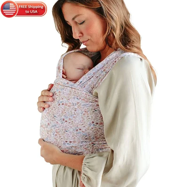 Wrap | Flourish | Baby Carrier | Luxury Newborn Carrier, Baby Holder,