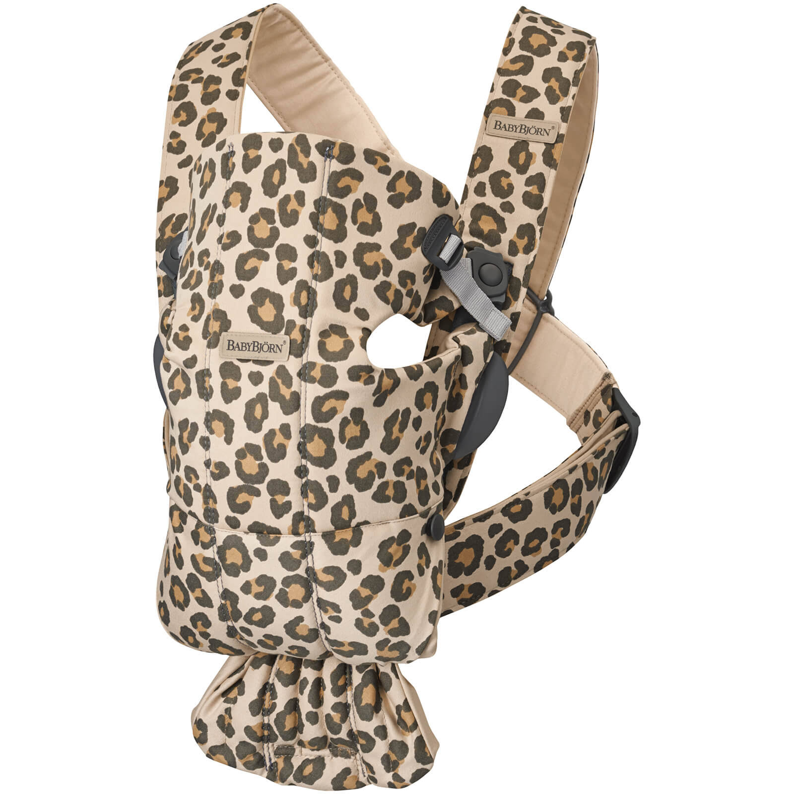 Babybjorn Baby Carrier Mini ¨C Beige/Leopard, Cotton