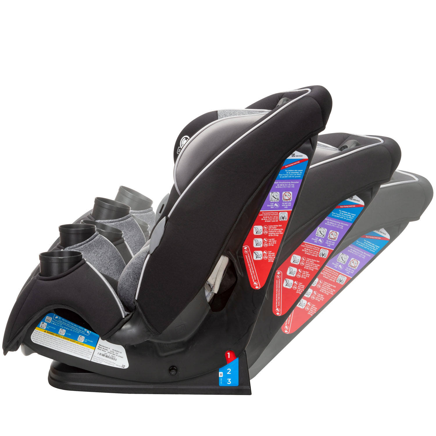 Safety 1st Everfit All-in-One Car Seat, Eclipse Black