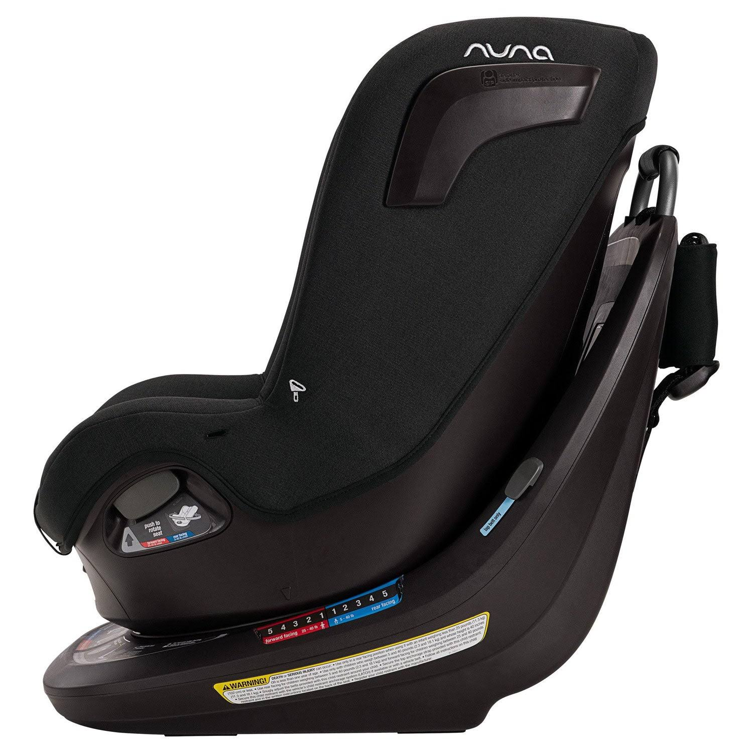 Nuna Revv Rotating Convertible Car Seat ¨C Caviar