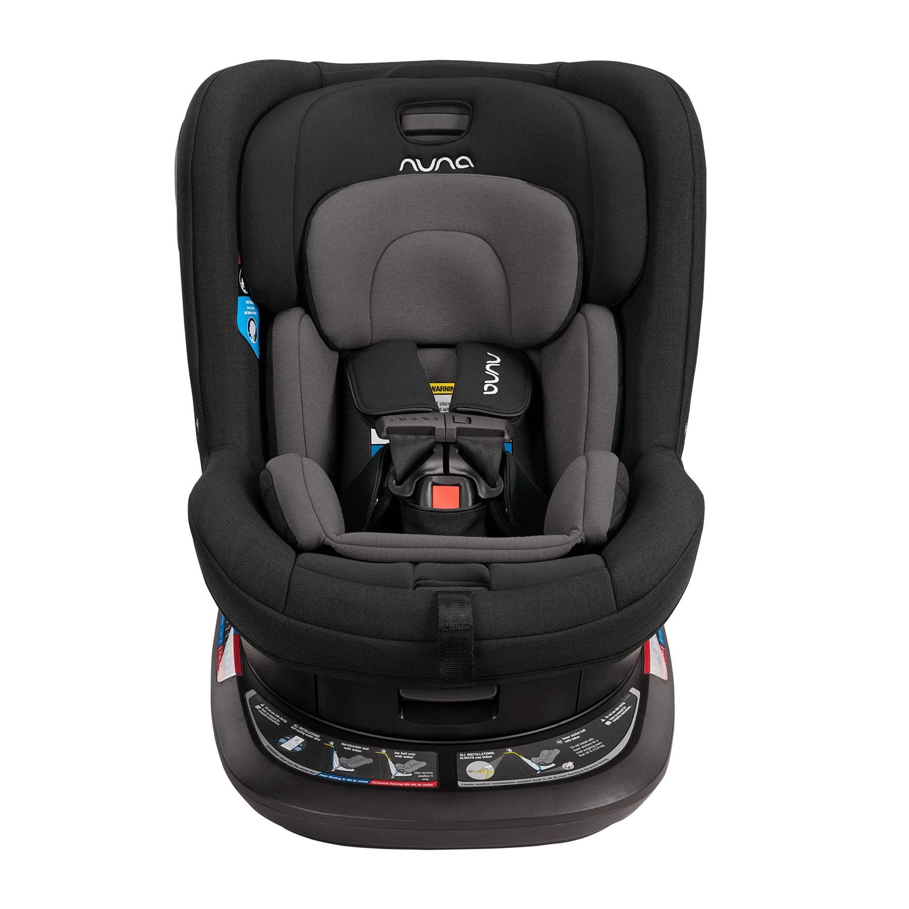 Nuna Revv Rotating Convertible Car Seat ¨C Caviar