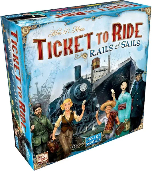 Ticket to Ride: Rails & Sails Game