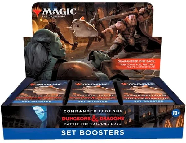 Magic The Gathering Commander Legends - Battle for Baldur's Gate - Set Booster Box