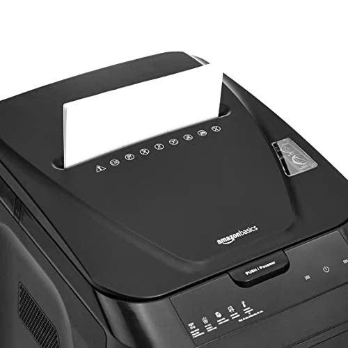 AmazonBasics 150-Sheet Autofeed Micro-Cut Paper Shredder