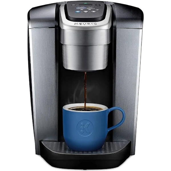 Keurig K-Elite Single Serve K-Cup Pod Programmable Coffeemaker (Brushed Silver)