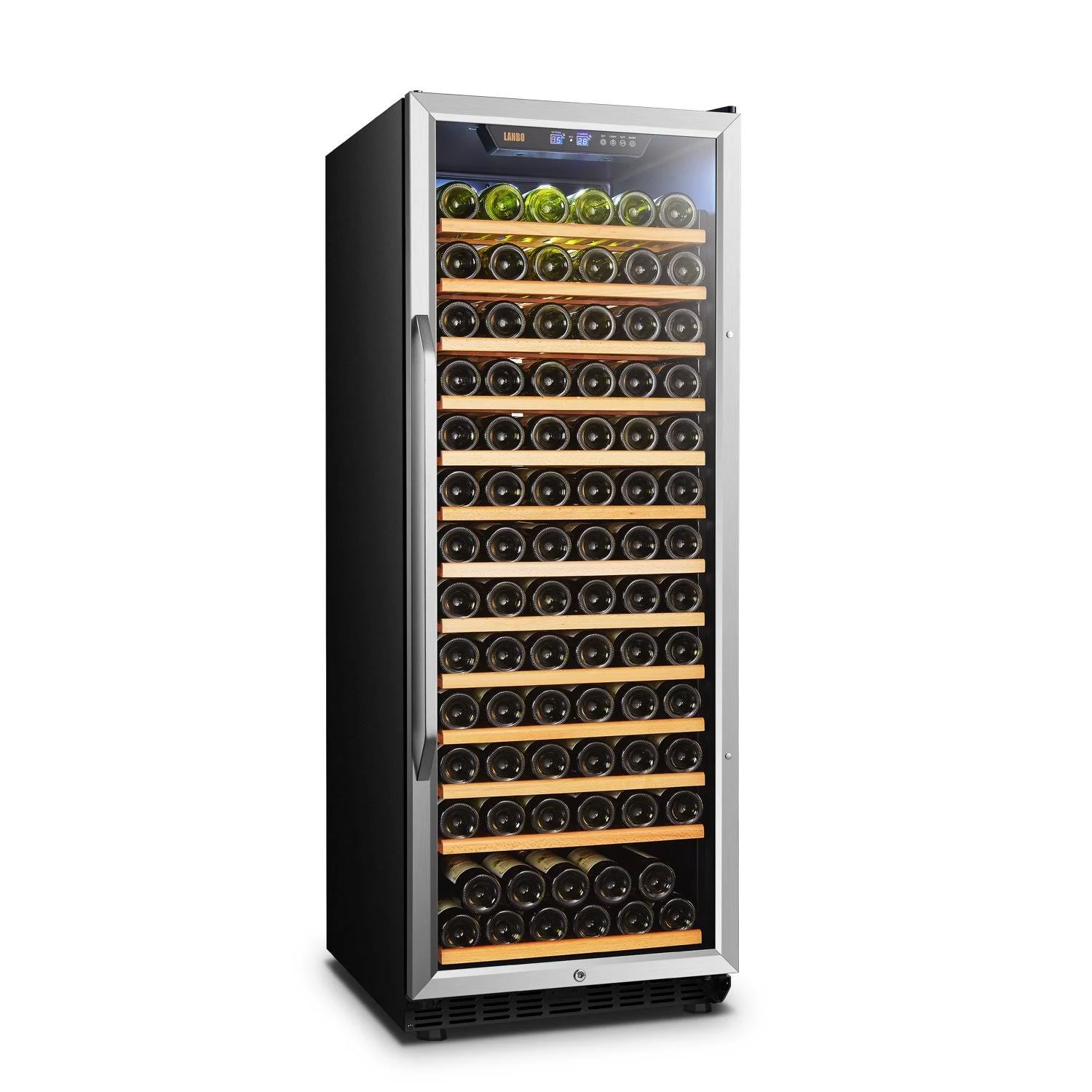 Lanbo LW155S 149 Bottle Single Zone Wine Cooler